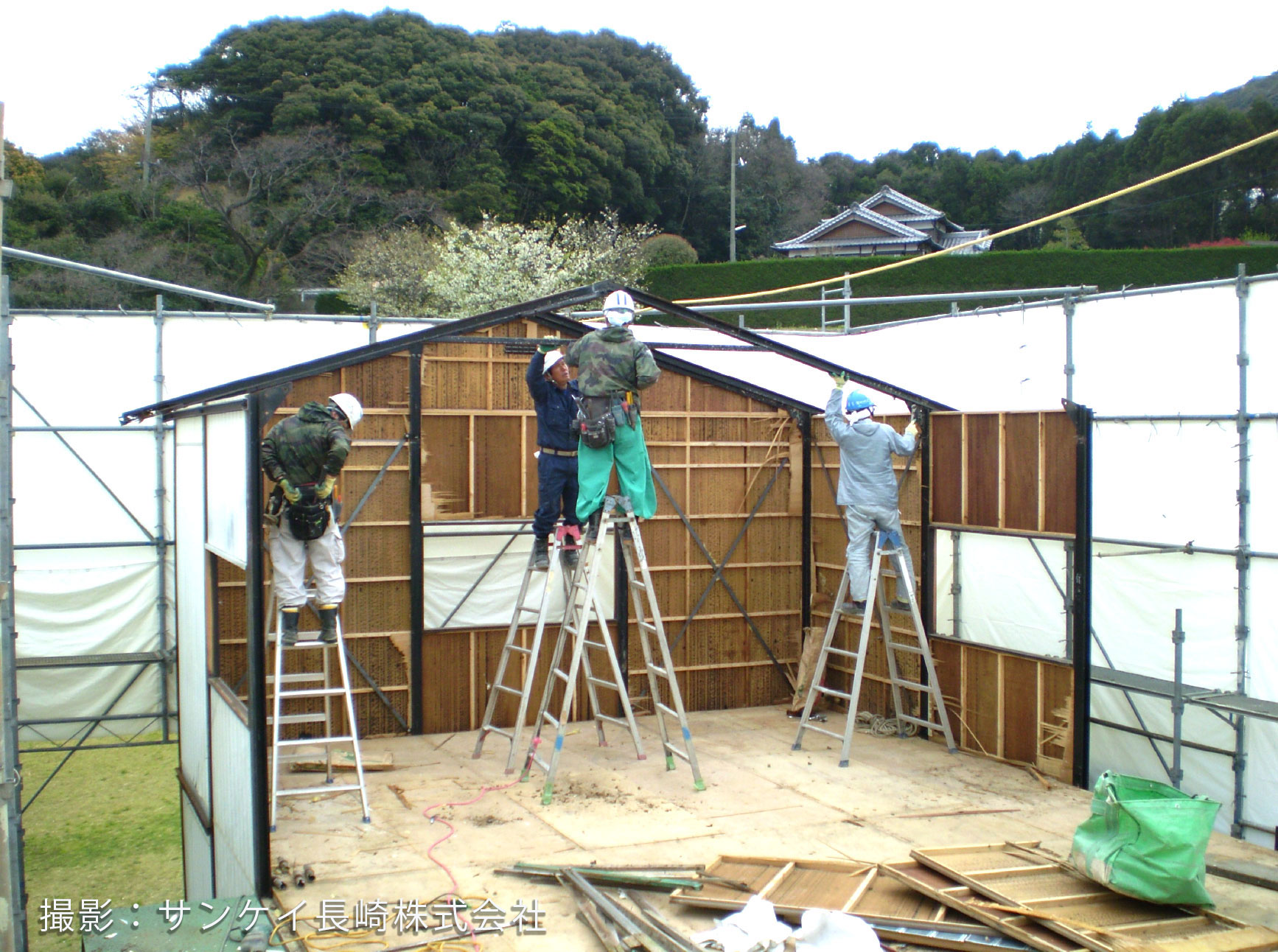 はつり解体工事は、サンケイ長崎